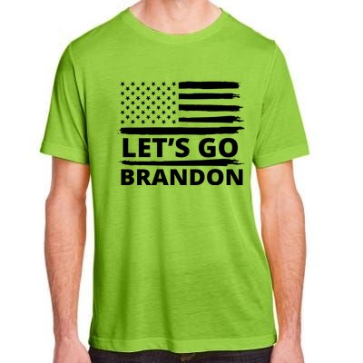 Let's Go Brandon American Flag Adult ChromaSoft Performance T-Shirt