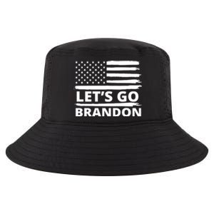 Let's Go Brandon American Flag Cool Comfort Performance Bucket Hat