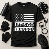 Let's Go Brandon American Flag Performance Shirt