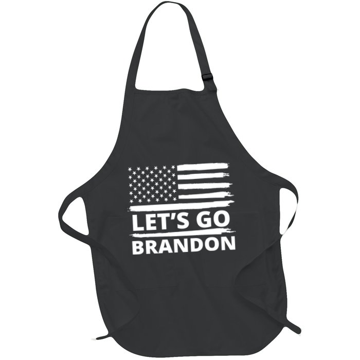 Let's Go Brandon American Flag Apron