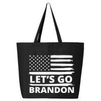 Let's Go Brandon American Flag 25L Jumbo Tote