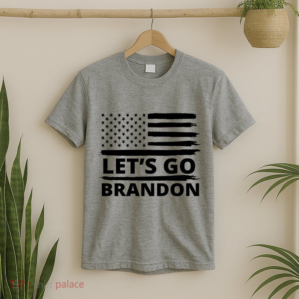 Let's Go Brandon American Flag T-Shirt