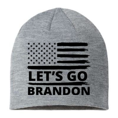 Let's Go Brandon American Flag Sustainable Beanie