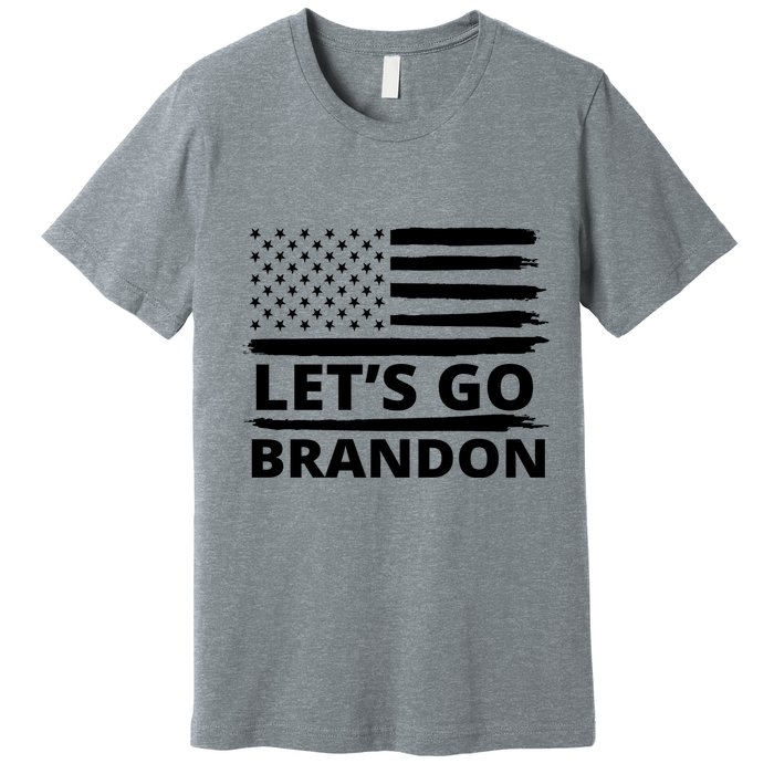 Let's Go Brandon American Flag Premium T-Shirt