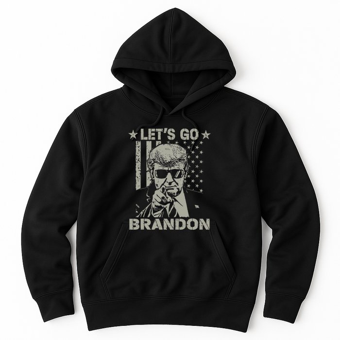 Lets Go Braden Brandon US Flag Funny Trendy Sarcastic Hoodie