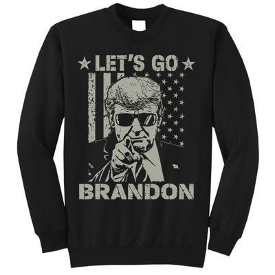 Lets Go Braden Brandon US Flag Funny Trendy Sarcastic Sweatshirt