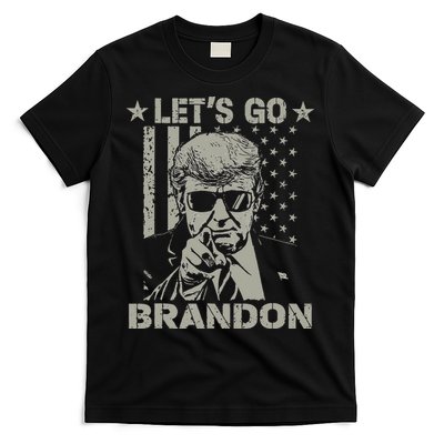 Lets Go Braden Brandon US Flag Funny Trendy Sarcastic T-Shirt
