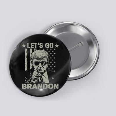 Lets Go Braden Brandon US Flag Funny Trendy Sarcastic Button