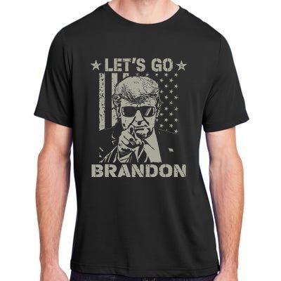 Lets Go Braden Brandon US Flag Funny Trendy Sarcastic Adult ChromaSoft Performance T-Shirt