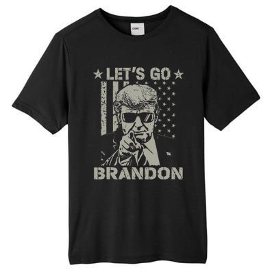 Lets Go Braden Brandon US Flag Funny Trendy Sarcastic Tall Fusion ChromaSoft Performance T-Shirt