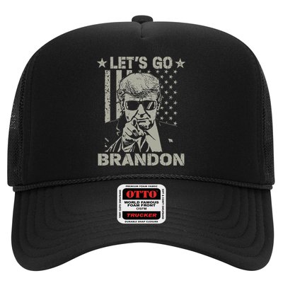 Lets Go Braden Brandon US Flag Funny Trendy Sarcastic Trucker Hat