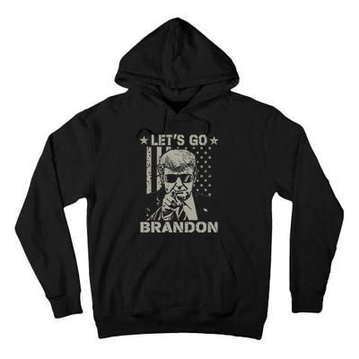 Lets Go Braden Brandon US Flag Funny Trendy Sarcastic Tall Hoodie