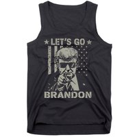 Lets Go Braden Brandon US Flag Funny Trendy Sarcastic Tank Top