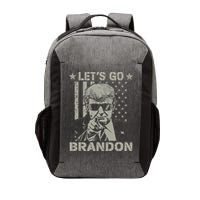 Lets Go Braden Brandon US Flag Funny Trendy Sarcastic Vector Backpack
