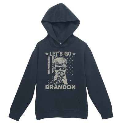 Lets Go Braden Brandon US Flag Funny Trendy Sarcastic Urban Pullover Hoodie