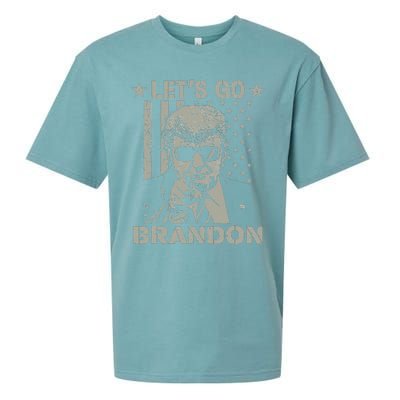 Lets Go Braden Brandon US Flag Funny Trendy Sarcastic Sueded Cloud Jersey T-Shirt