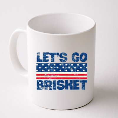 Lets Go Brisket BBQ Backyard Grill Cookout Grillmasters Coffee Mug