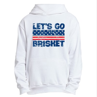 Lets Go Brisket BBQ Backyard Grill Cookout Grillmasters Urban Pullover Hoodie