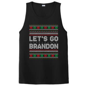 Let's Go Brandon Anti Biden Chant TRUMP 2024 Ugly Christmas PosiCharge Competitor Tank