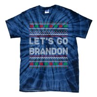 Let's Go Brandon Anti Biden Chant TRUMP 2024 Ugly Christmas Tie-Dye T-Shirt