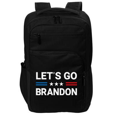 Lets Go Brandon Conservative US Flag Gift Impact Tech Backpack