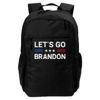 Lets Go Brandon Conservative US Flag Gift Daily Commute Backpack