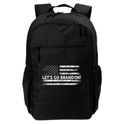 Lets Go Brandon Joe Biden Chant Impeach Biden USA Flag Backpack