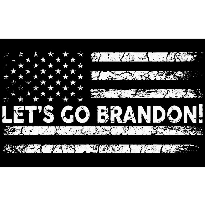 Lets Go Brandon Joe Biden Chant Impeach Biden USA Flag Bumper Sticker