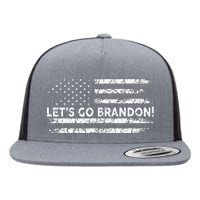 Lets Go Brandon Joe Biden Chant Impeach Biden USA Flag Flat Bill Trucker Hat