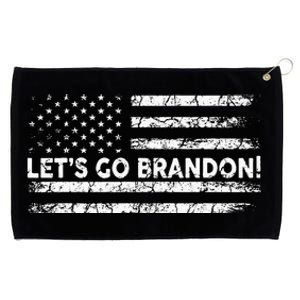 Lets Go Brandon Joe Biden Chant Impeach Biden USA Flag Grommeted Golf Towel