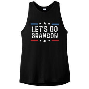 Lets Go Brandon Lets Go Brandon Funny Ladies PosiCharge Tri-Blend Wicking Tank