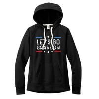 Lets Go Brandon Lets Go Brandon Funny Women's Fleece Hoodie