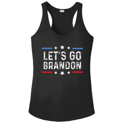 Lets Go Brandon Lets Go Brandon Funny Ladies PosiCharge Competitor Racerback Tank