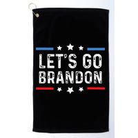 Lets Go Brandon Lets Go Brandon Funny Golf Towel