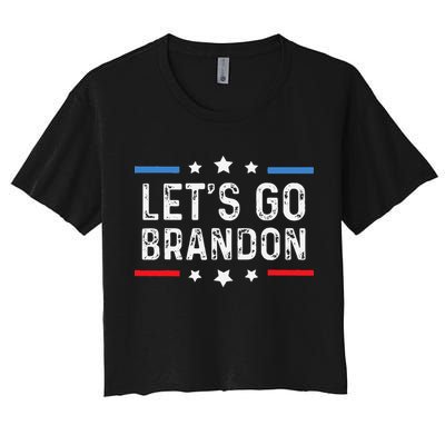 Lets Go Brandon Lets Go Brandon Funny Crop Top