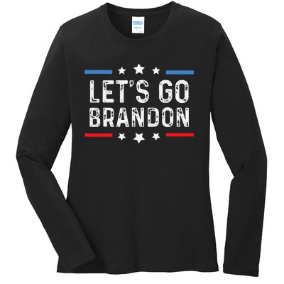 Lets Go Brandon Lets Go Brandon Funny Ladies Long Sleeve Shirt