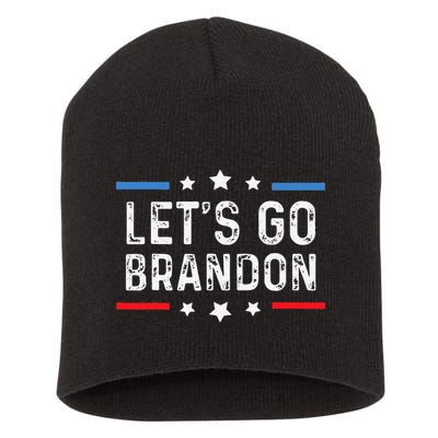 Lets Go Brandon Lets Go Brandon Funny Short Acrylic Beanie