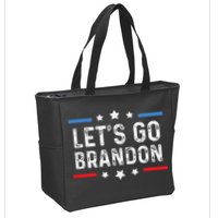 Lets Go Brandon Lets Go Brandon Funny Zip Tote Bag