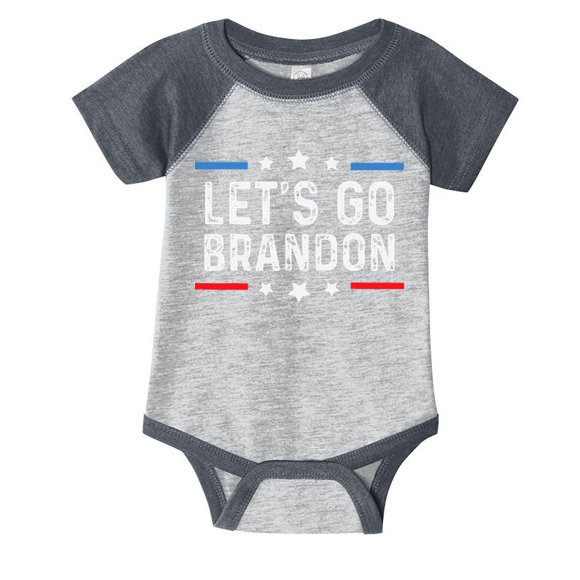 Lets Go Brandon Lets Go Brandon Funny Infant Baby Jersey Bodysuit