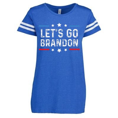 Lets Go Brandon Lets Go Brandon Funny Enza Ladies Jersey Football T-Shirt