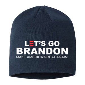 Let's Go Brandon Make American Great Again Sustainable Beanie