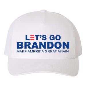 Let's Go Brandon Make American Great Again Yupoong Adult 5-Panel Trucker Hat