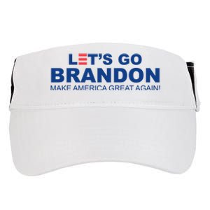 Let's Go Brandon Make American Great Again Adult Drive Performance Visor