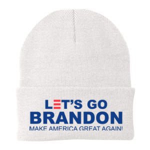 Let's Go Brandon Make American Great Again Knit Cap Winter Beanie