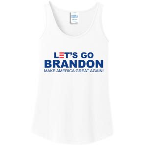 Let's Go Brandon Make American Great Again Ladies Essential Tank