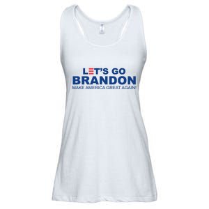 Let's Go Brandon Make American Great Again Ladies Essential Flowy Tank