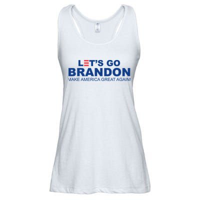 Let's Go Brandon Make American Great Again Ladies Essential Flowy Tank