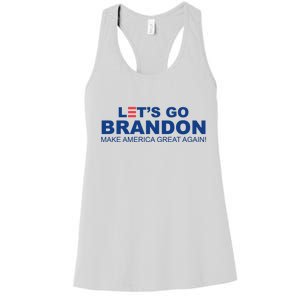 Let's Go Brandon Make American Great Again Women's Racerback Tank