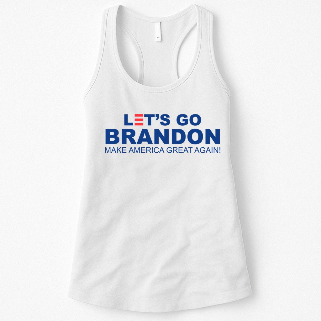 Let's Go Brandon Make American Great Again Womens Tank Top