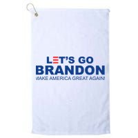 Let's Go Brandon Make American Great Again Golf Towel
